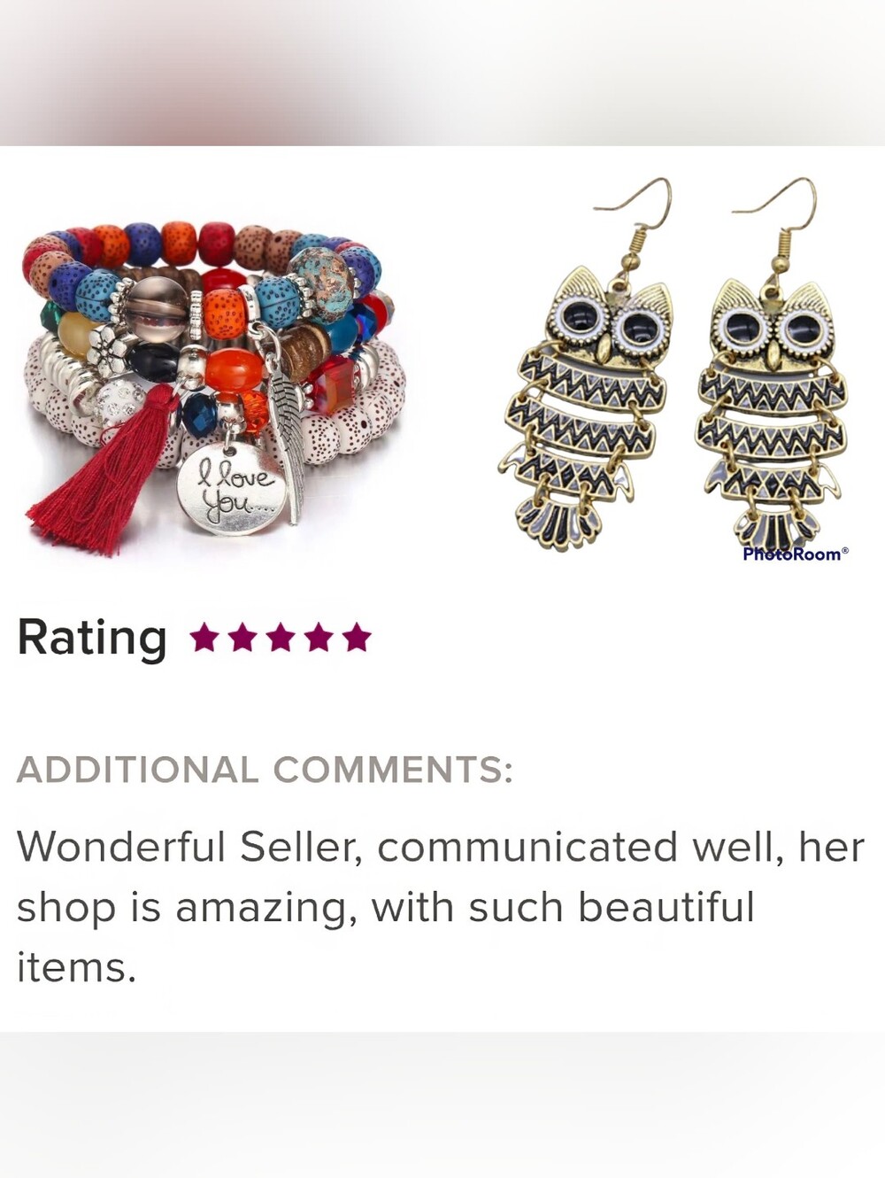 Beaded Multi-layer Bracelet With Tassel 4 Bracelet Set - Picture 5 of 14